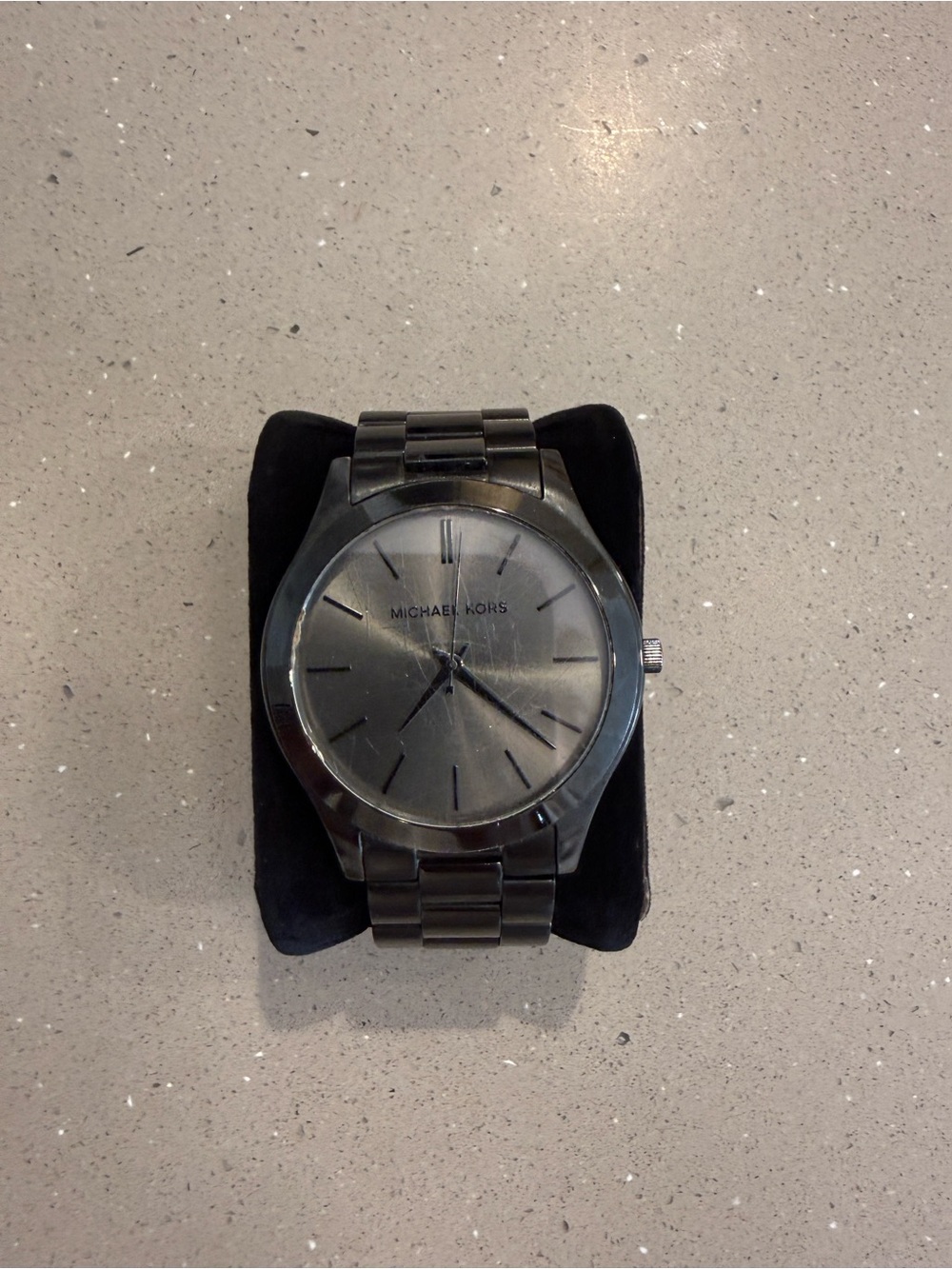 Michael Kors Men's Gunmetal Stainless Steel Bracelet Watch